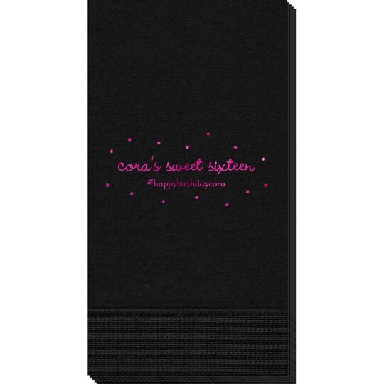 Sweet Little Stars Guest Towels