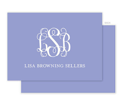 Periwinkle Enclosure Cards