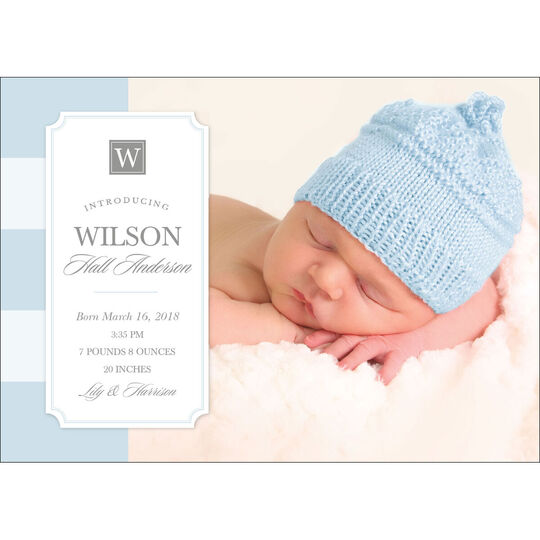 Simply Sweet Baby Photo Announcements