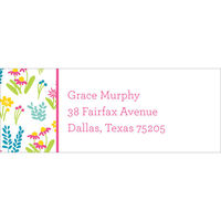Flower Fields Return Address Labels