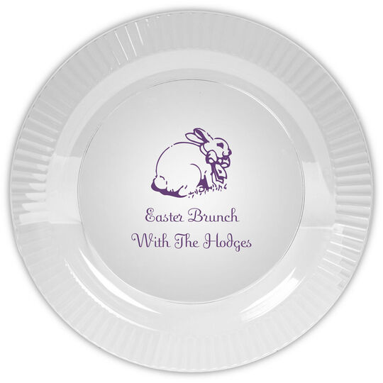 Design Your Own Personalized Ruffled Edge Plastic Plates