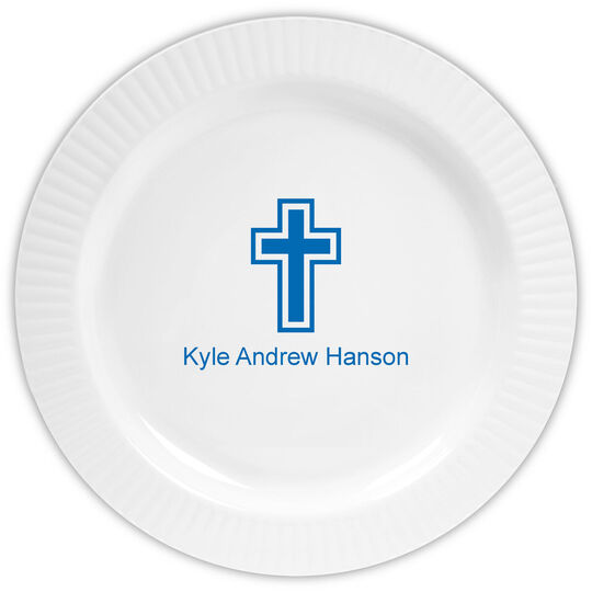 Design Your Own Personalized Ruffled Edge Plastic Plates