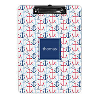 Blue Happy Anchors Clipboards
