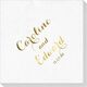 Darling Script Luxury Deville Napkins Image 2 of 2
