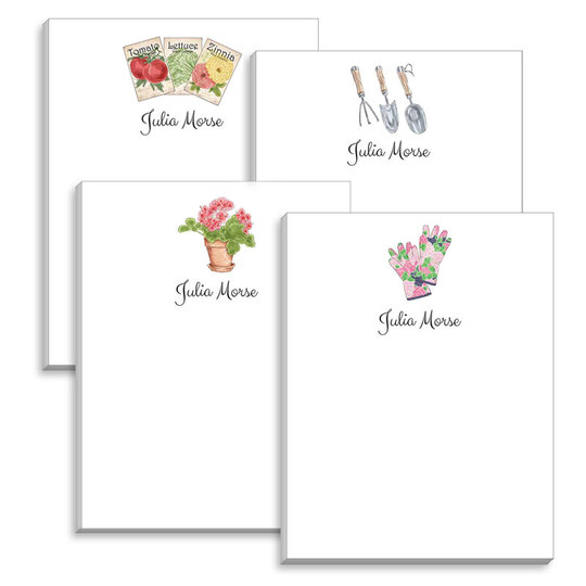 Admired Gardener Mini Notepad Set