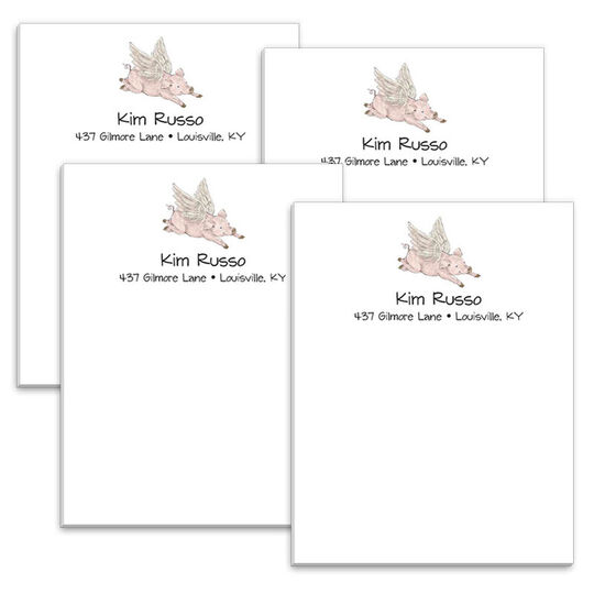 When Pigs Fly Mini Notepads