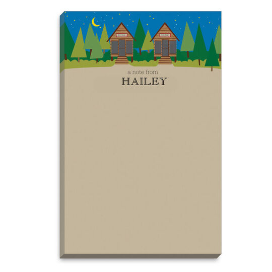 Camp Bunks Notepad