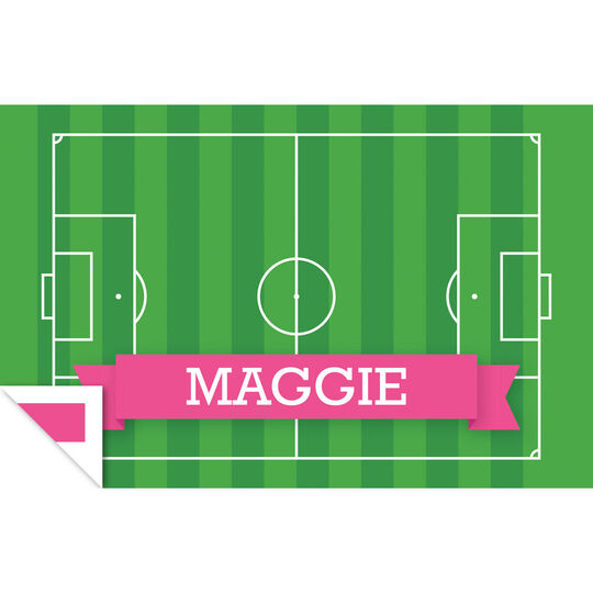 Personalized Soccer Field Placemats