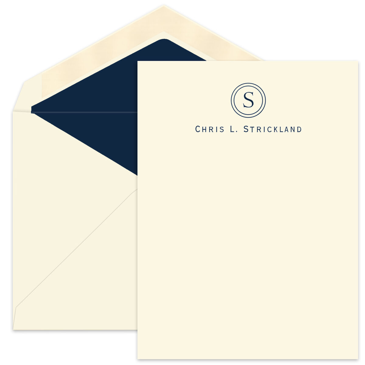 Marshall Vertical Flat Note Cards Marshall Vertical Flat Note Cards
