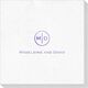 Circle Initials Luxury Deville Napkins Image 4 of 4