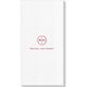 Circle Initials Luxury Deville Guest Towels Image 2 of 4