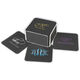 Design Your Own Black Square Coasters Image 1 of 8
