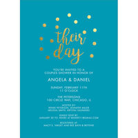 Their Day Confetti Dot Invitations