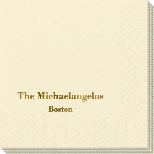 Michaelangelo Napkins