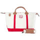 Personalized Red Trimmed Weekender Image 1 of 3