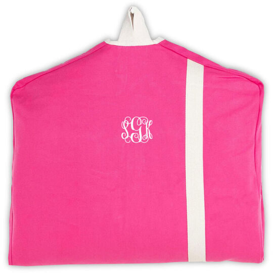 Personalized Hot Pink Garment Bag