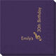 Corner Text with Treble Clef Design Napkins Image 1 of 2