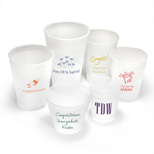 Personalized 16 oz. Shatterproof Plastic Cups