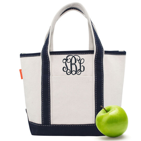 Personalized Cutest Little Boat Tote Bag