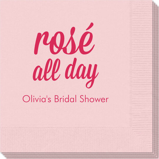 Rosé All Day Napkins