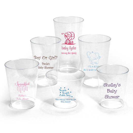 Twinkle Twinkle Little Star Personalized Stadium Plastic Cups Baby Shower  Stadium Cups Shower Favor 