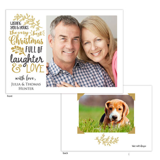 Very Best Christmas Photo Cards