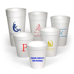 Design Your Own Nautical Theme Styrofoam Cups