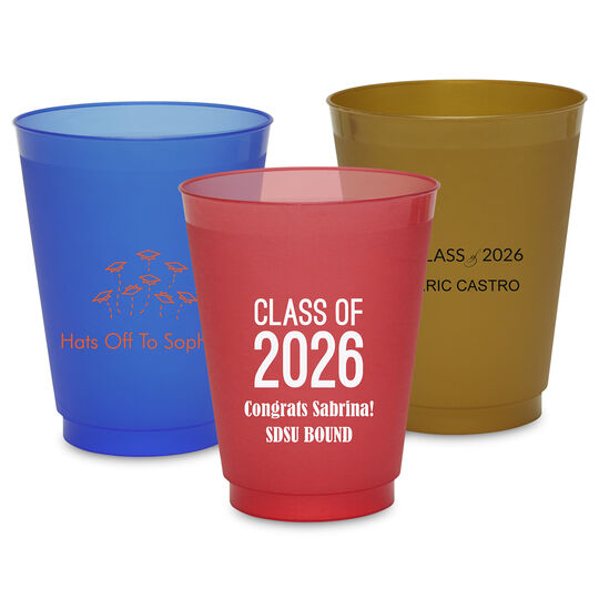  Colored Shatterproof Cups
