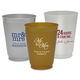 Design Your Own Wedding Colored Shatterproof Cups Image 1 of 2