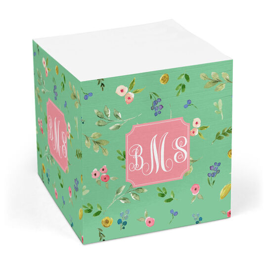 Petite Buds Sticky Memo Cube