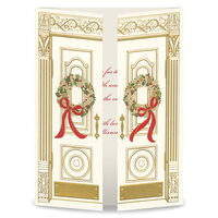 Engraved Holiday Entrance Holiday Cards
