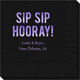 Bold Sip Sip Hooray Napkins Image 2 of 4