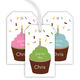 Cupcake Hanging Gift Tags Image 1 of 5