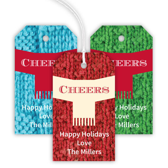 Scarf Hanging Gift Tags