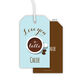 Latte Hanging Gift Tags Image 2 of 5