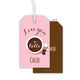 Latte Hanging Gift Tags Image 3 of 5