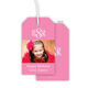 Monogram Photo Hanging Gift Tags Image 2 of 3