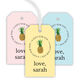 Pineapple Hanging Gift Tags Image 1 of 5
