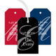 Script Initial Hanging Gift Tags Image 1 of 8