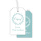 Enjoy Wreath Hanging Gift Tags Image 5 of 5