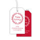 Happy Holidays Wreath Hanging Gift Tags Image 2 of 3