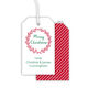 Merry Christmas Wreath Hanging Gift Tags Image 2 of 3