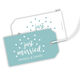 Just Married Confetti Hanging Gift Tags Image 7 of 7