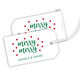 Merry Merry Confetti Hanging Gift Tags Image 5 of 5