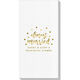 Confetti Dots Almost Married Deville Guest Towels Image 1 of 3