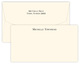 Triple Thick Classic Wide Flat Note Cards - Raised Ink Image 1 of 3