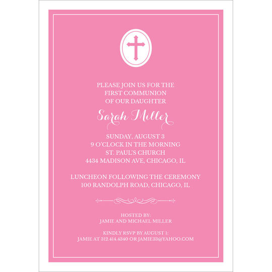 Cross Invitations