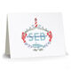 Lighthouse Crest Folded Note Cards Image 3 of 3
