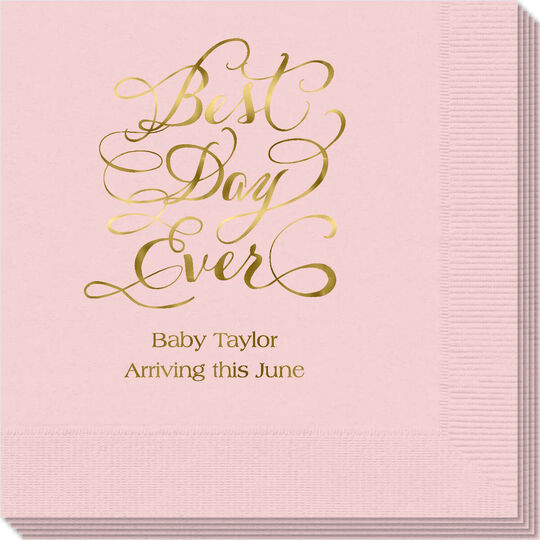 Whimsy Best Day Ever Napkins