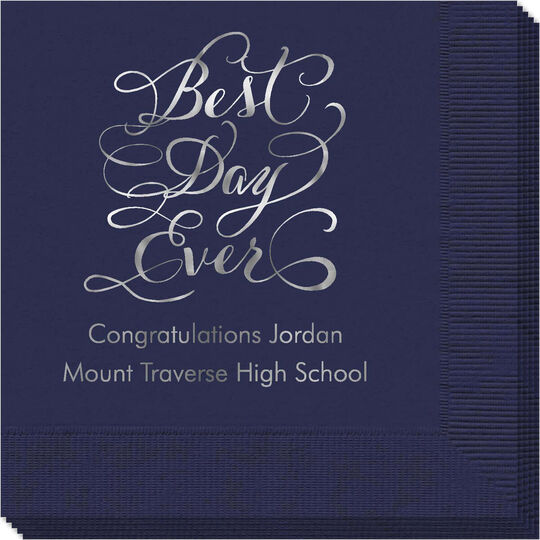 Whimsy Best Day Ever Napkins